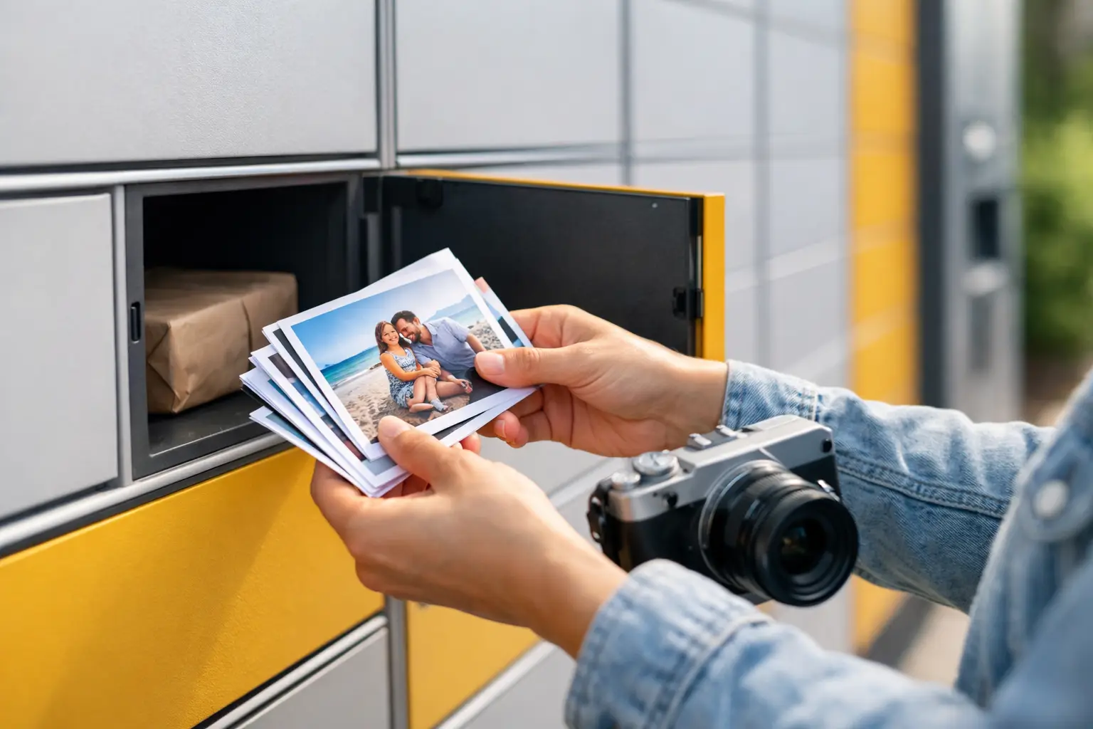 Kas pakiautomaati saab fotosid tellida?