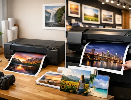 Suurte fotode printimise võimalused kodus ja poes