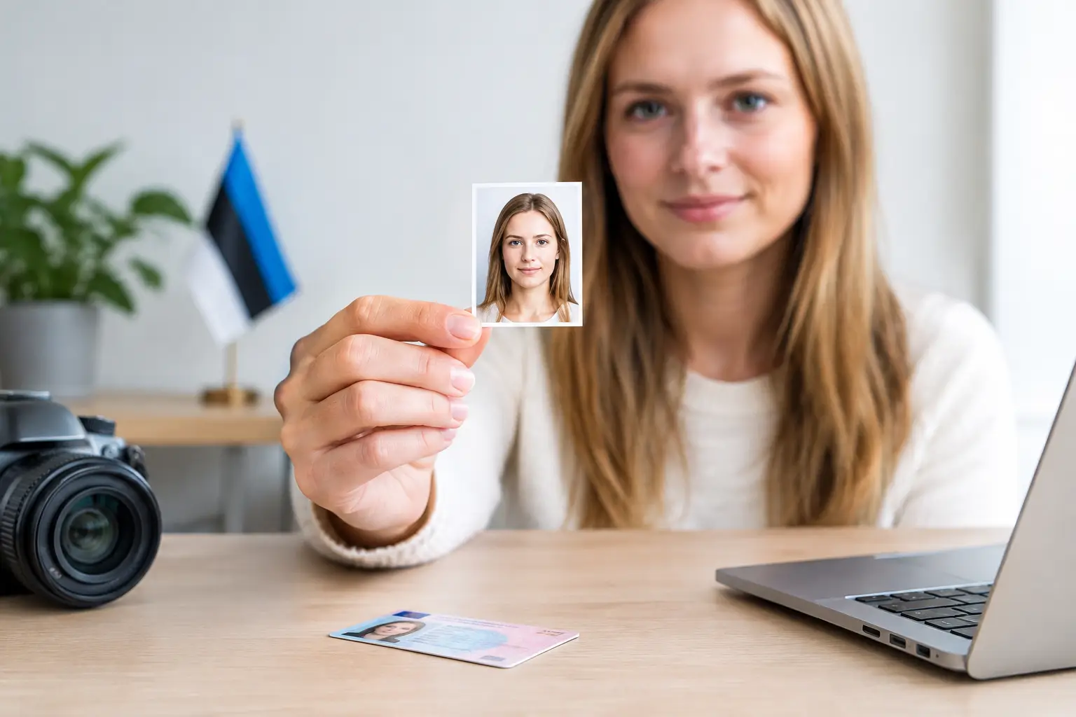 Juhiloa foto nõuded Eestis: kontrolli tausta, pilku, mõõtmeid ja foto vanust ning tea, millal sobib olemasolev pilt ja millal tuleb kohe teha uus foto.